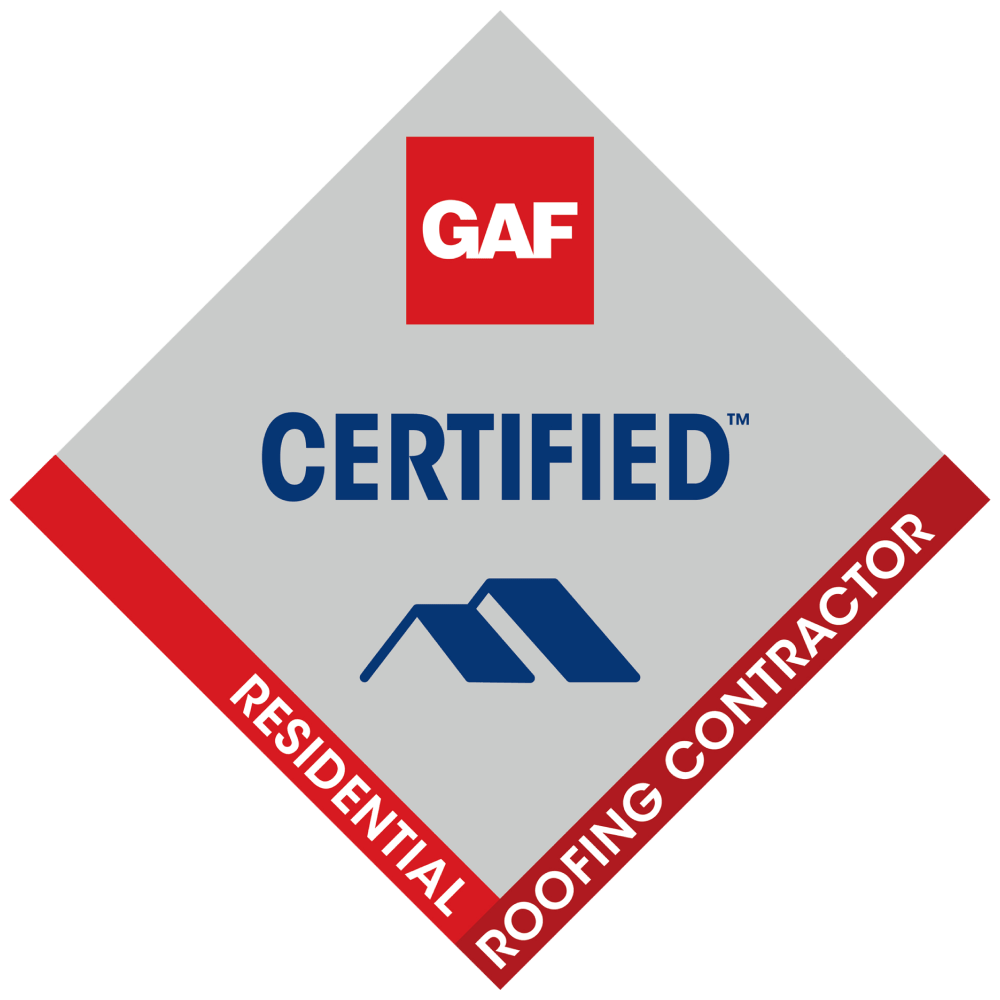 GAF Certified Residential Roofing Contractor Logo